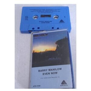 BUNDLE ONLY Barry Manilow Even Now 1978 Cassette Tape Pop Music Arista‎ Records